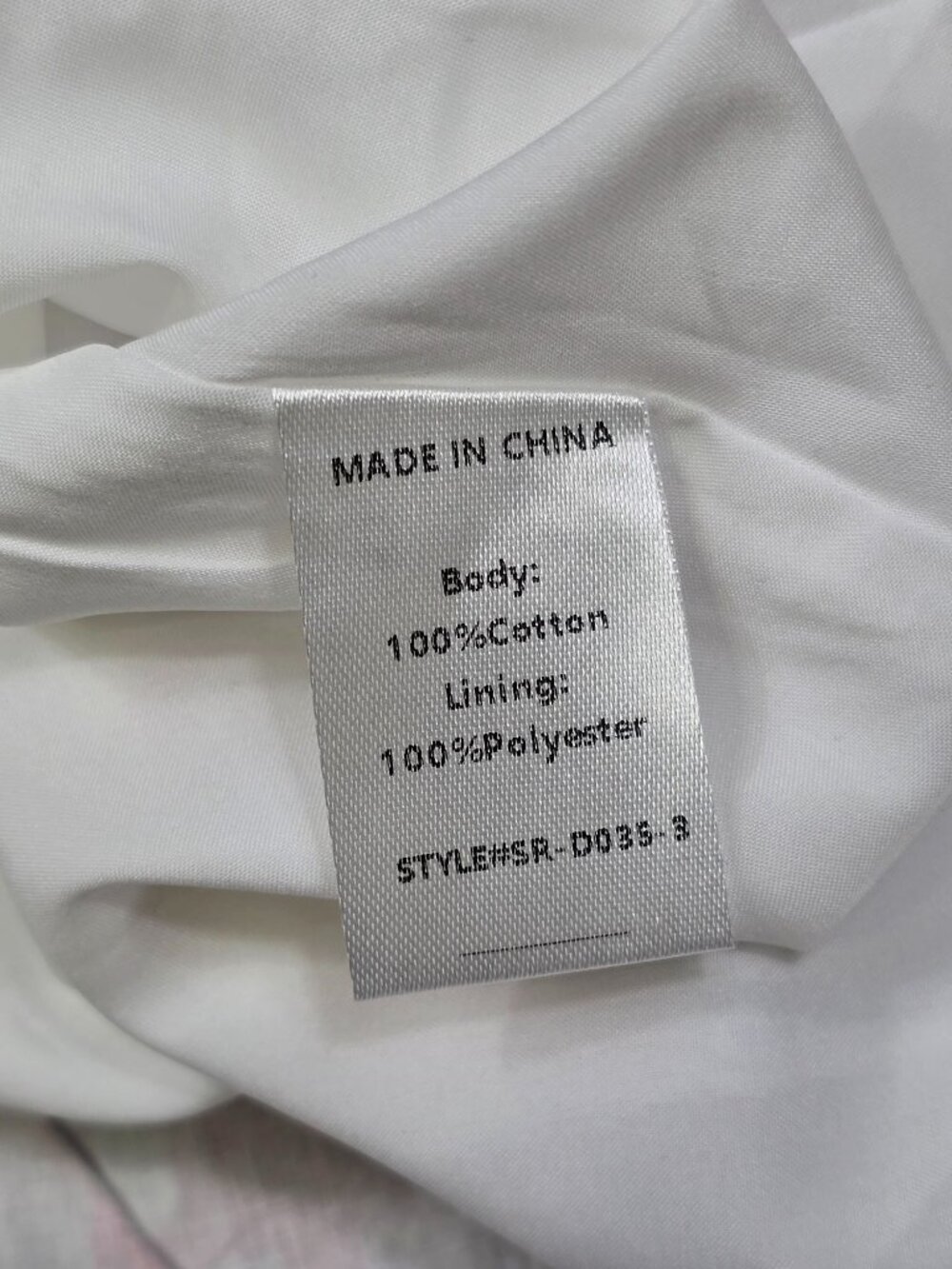 Chic Soul Pastel Abstract Print Ruffle Hem Dress Snap Front & Elastic Waist 3X - Picture 4 of 5